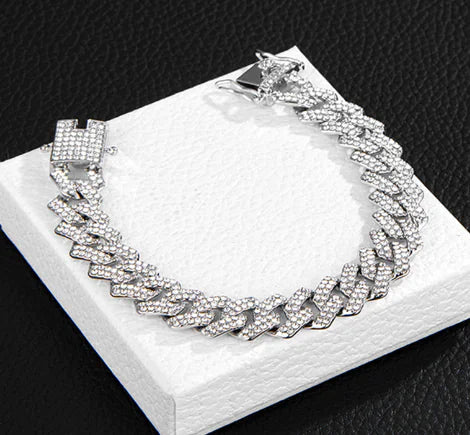 Goud Vergulde Iced Out Ketting - Voor Mannen & Vrouwen
