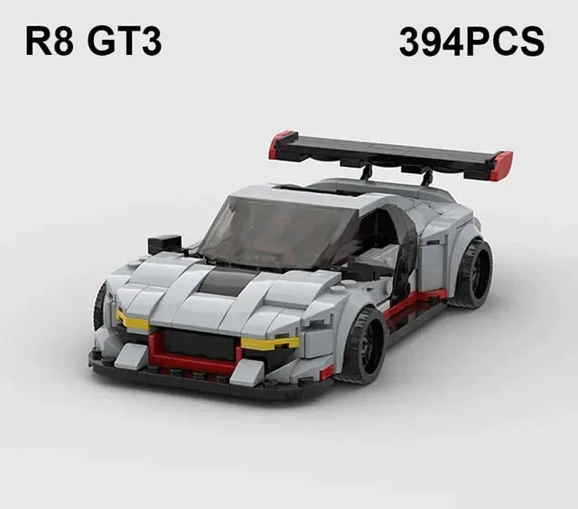Sports Car Bouwblokken Set β Waar dromen werkelijkheid worden!