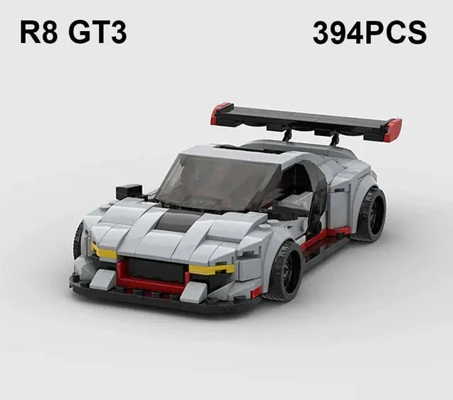 Sports Car Bouwblokken Set β Waar dromen werkelijkheid worden!