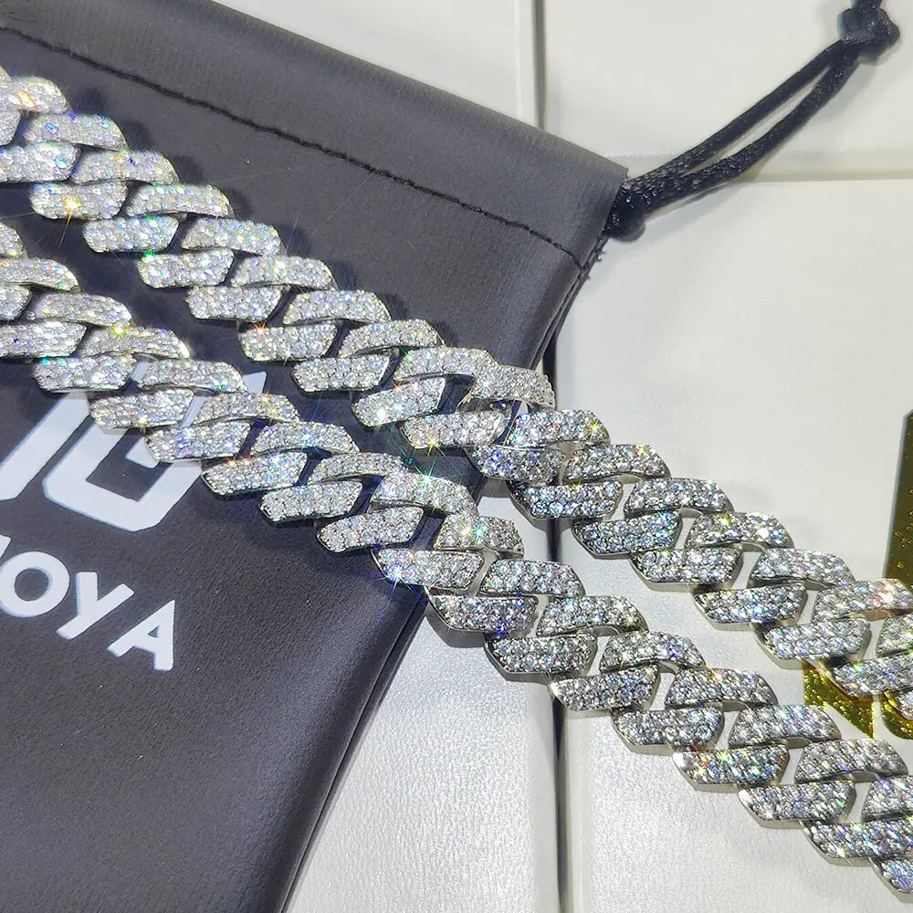 Goud Vergulde Iced Out Ketting - Voor Mannen & Vrouwen