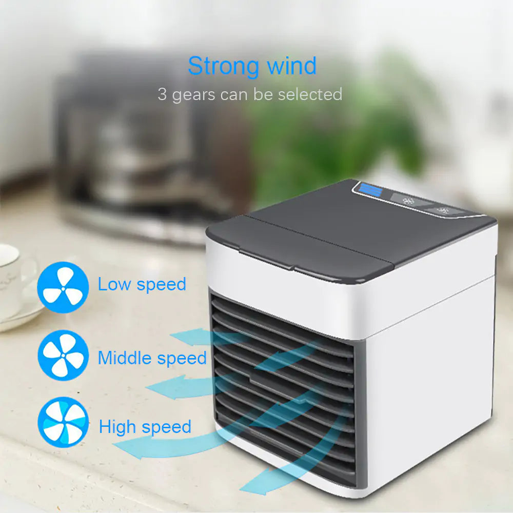 Draagbare Mini Airconditioner- Koel, Bevochtig En Zuiver De Lucht Thuis Of Op Kantoor