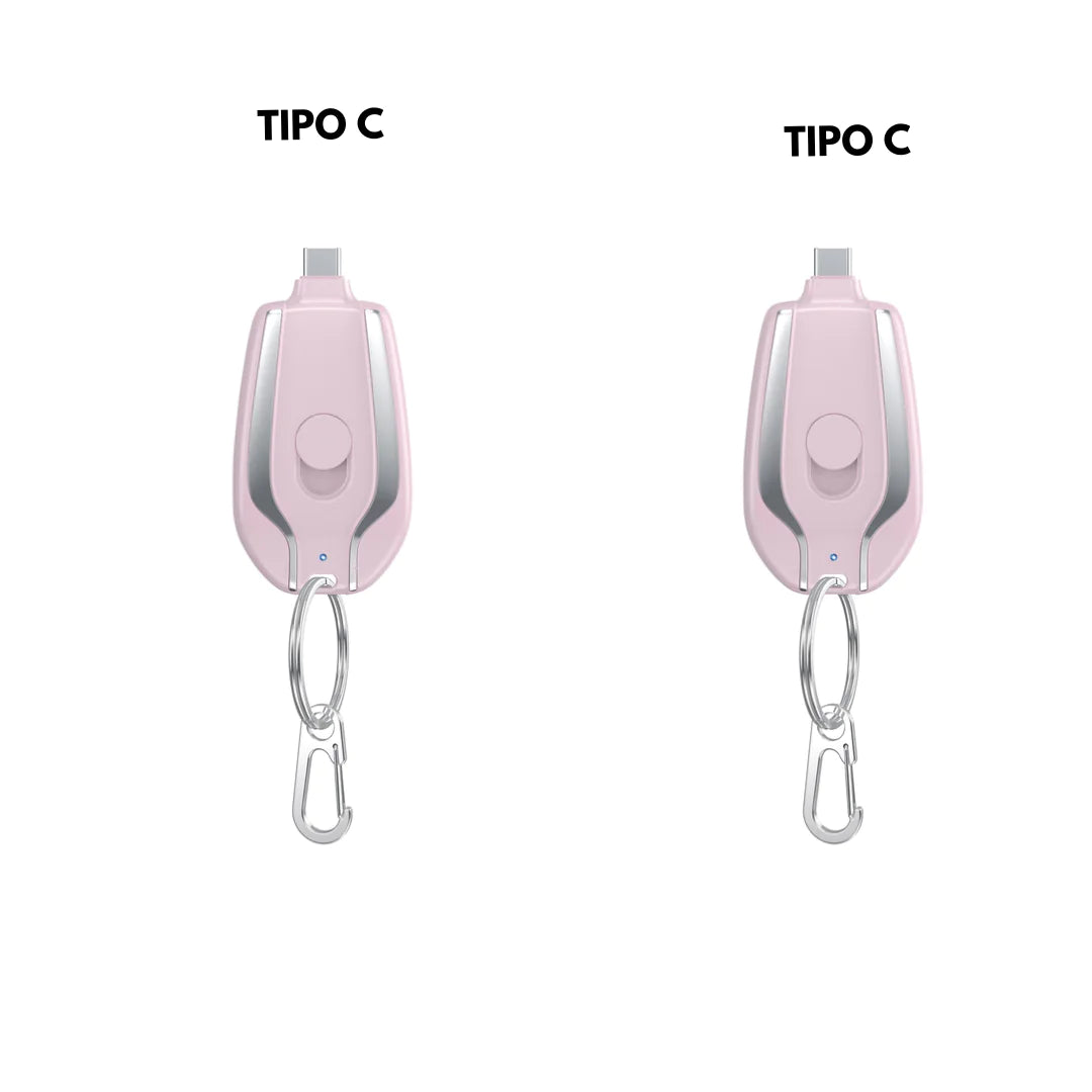 Draagbare Sleutelhanger Oplader - Iphone & Android