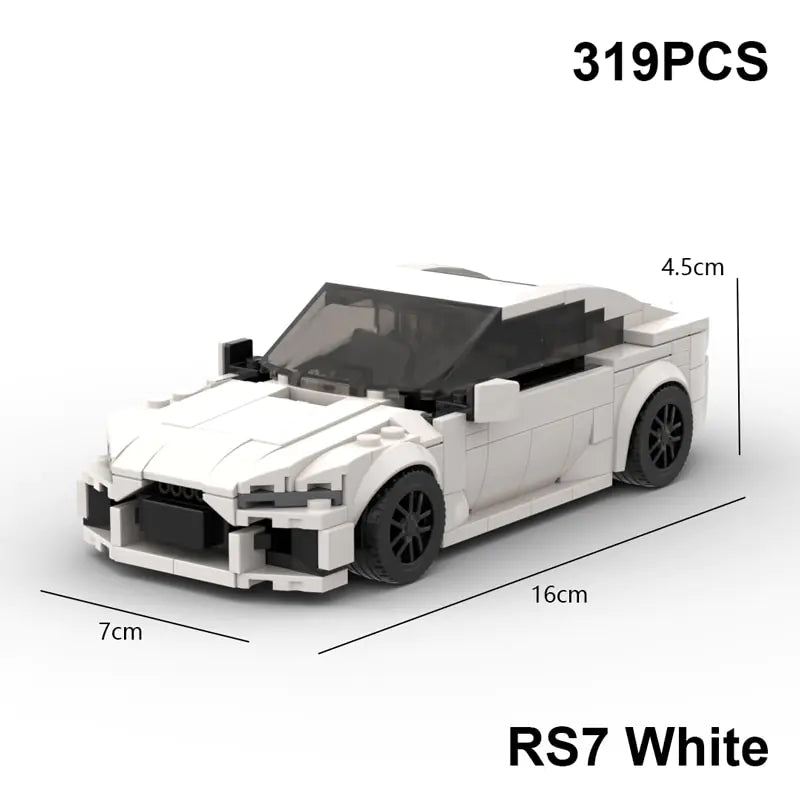 Sports Car Bouwblokken Set β Waar dromen werkelijkheid worden!