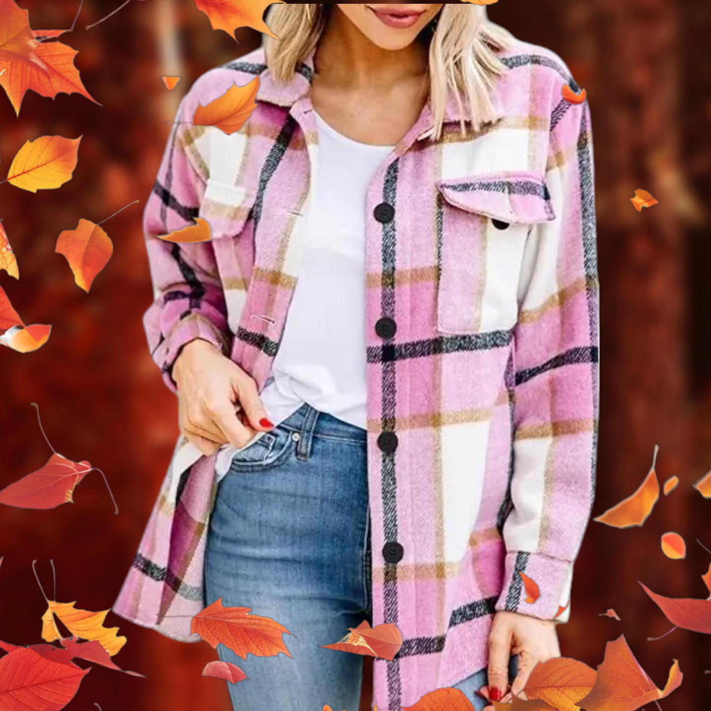 Nora - Wollen Vintage Jas