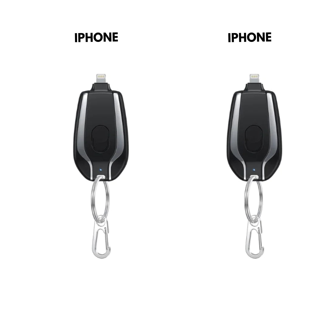 Draagbare Sleutelhanger Oplader - Iphone & Android