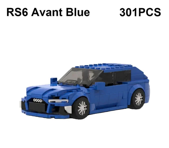Sports Car Bouwblokken Set β Waar dromen werkelijkheid worden!