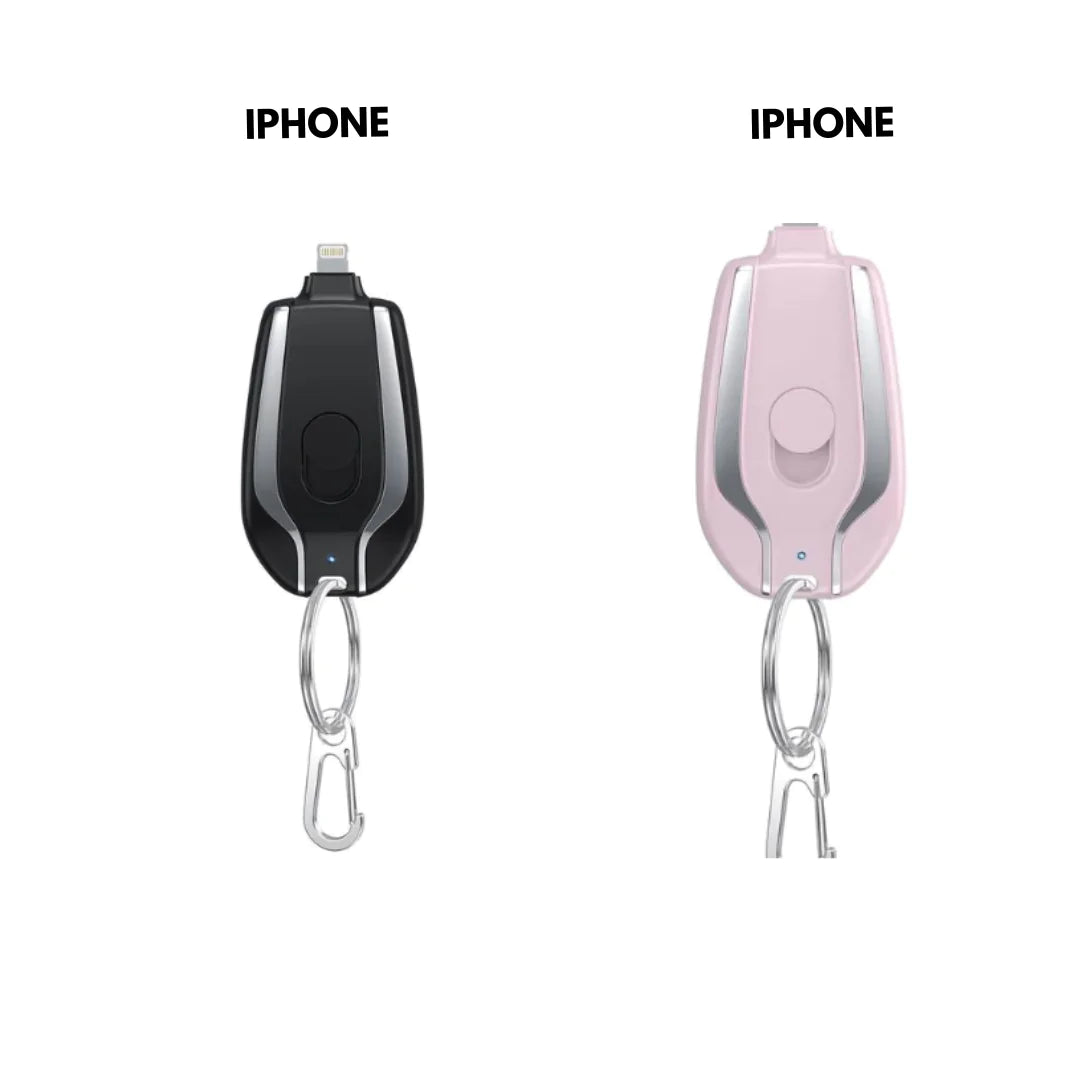 Draagbare Sleutelhanger Oplader - Iphone & Android