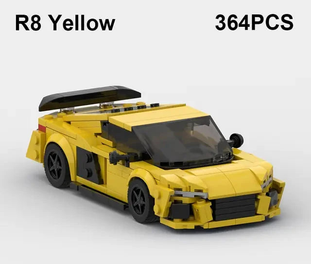 Sports Car Bouwblokken Set β Waar dromen werkelijkheid worden!