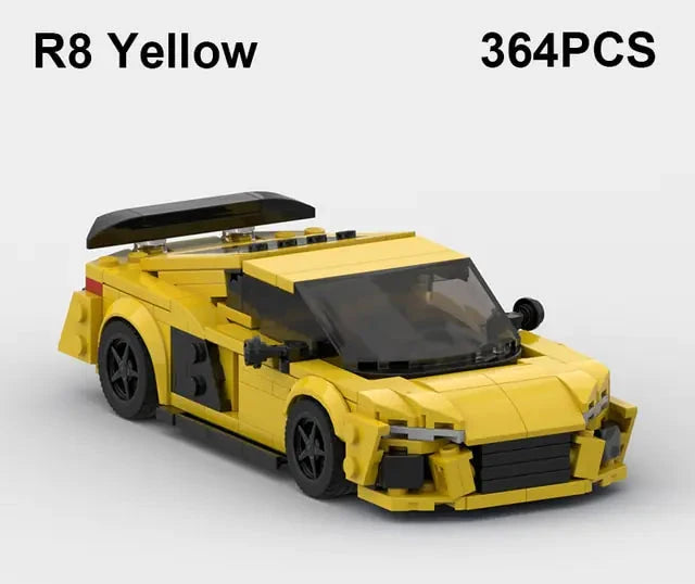 Sports Car Bouwblokken Set β Waar dromen werkelijkheid worden!