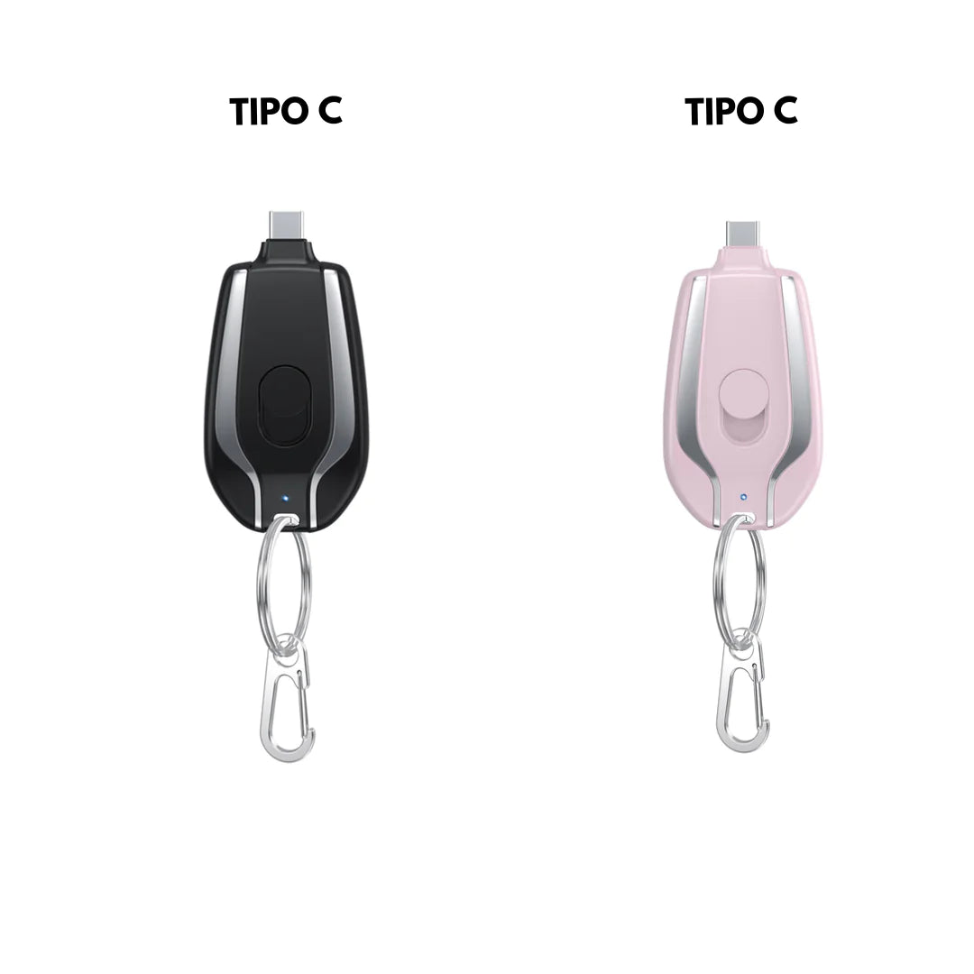 Draagbare Sleutelhanger Oplader - Iphone & Android