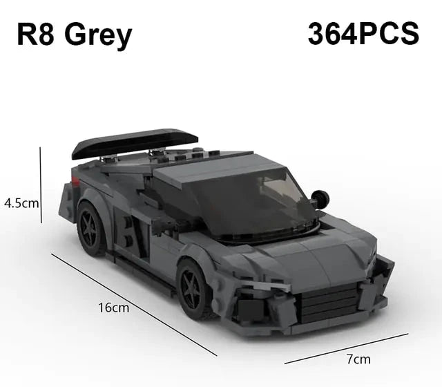 Sports Car Bouwblokken Set β Waar dromen werkelijkheid worden!