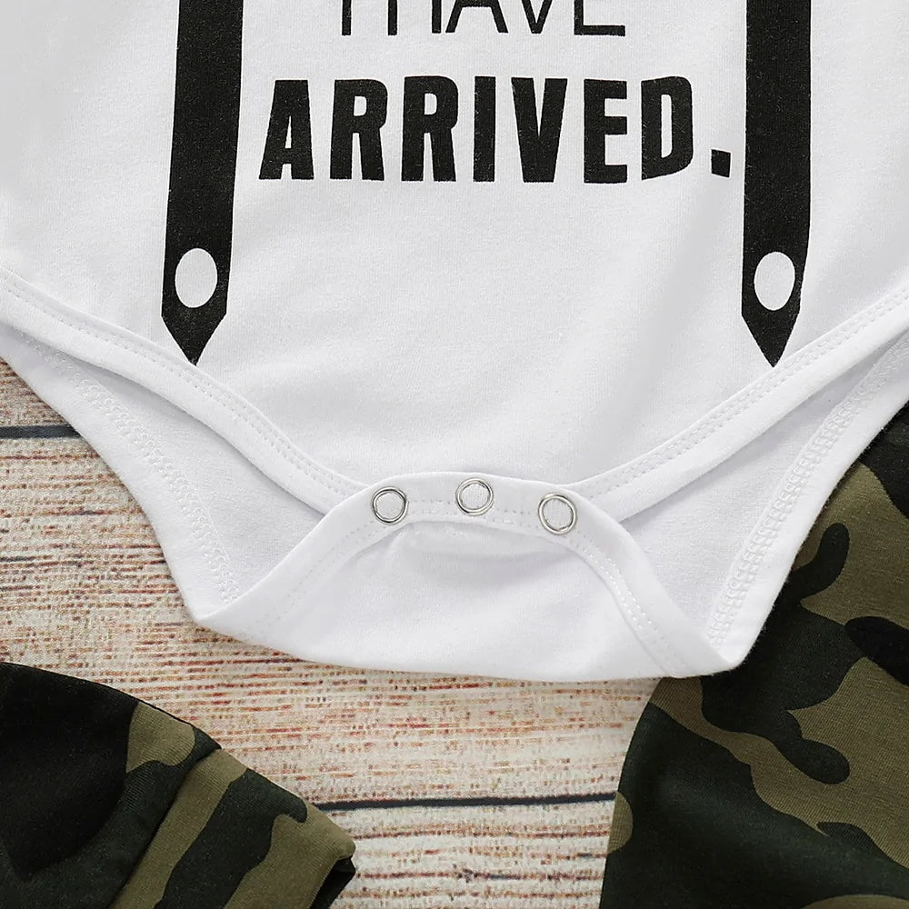 Schattige 3-Delige Set Voor Pasgeboren Baby's