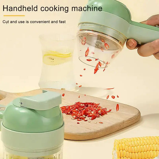 SliceGenie - 4 in 1 Elektrische Keukenmachine