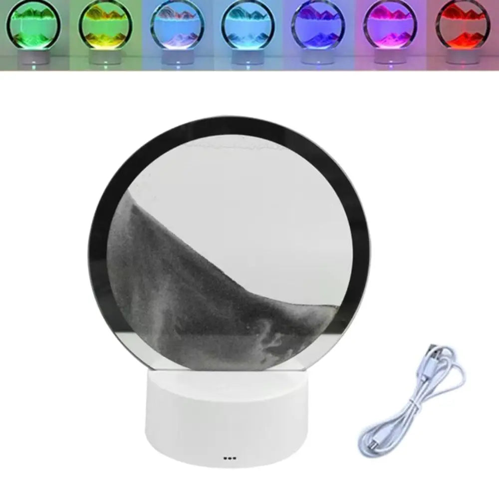 Uniek Bewegende Zand Lamp