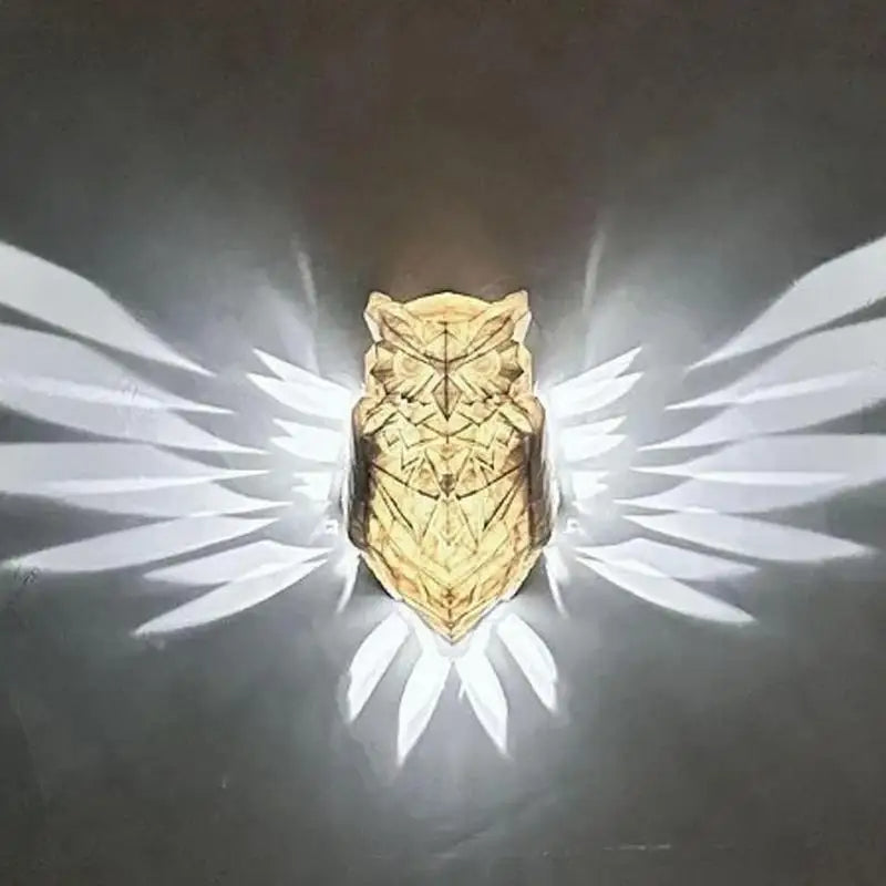 3D Vogel Wandlamp