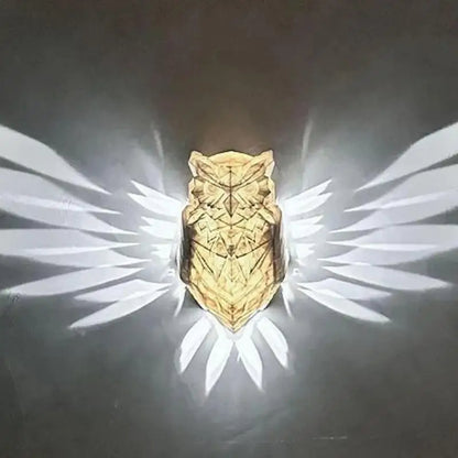 3D Vogel Wandlamp