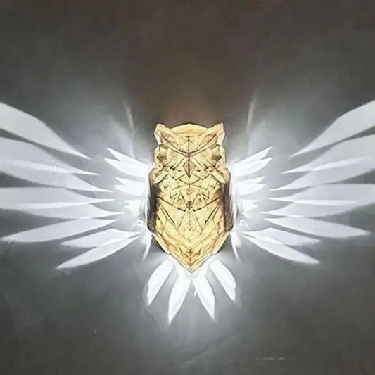 3D Vogel Wandlamp