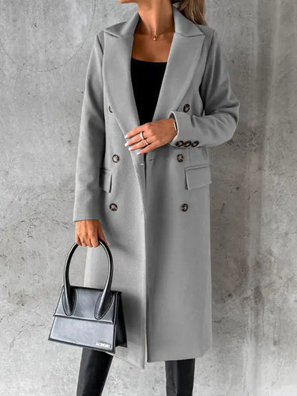 Nora -  Elegante herfst-mode lange blazer jas voor dames