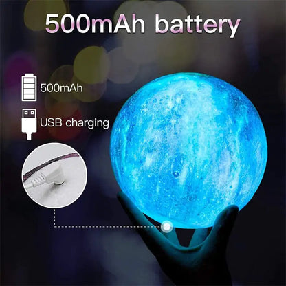 Galaxy Moon Lamp- Magische Verlichting