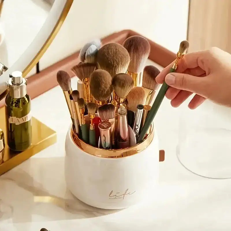 Make up borstel houder - 360° Roterend