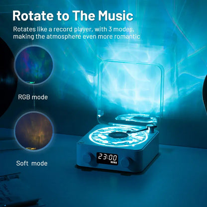 Waves- Platenspeler Bluetooth Speaker