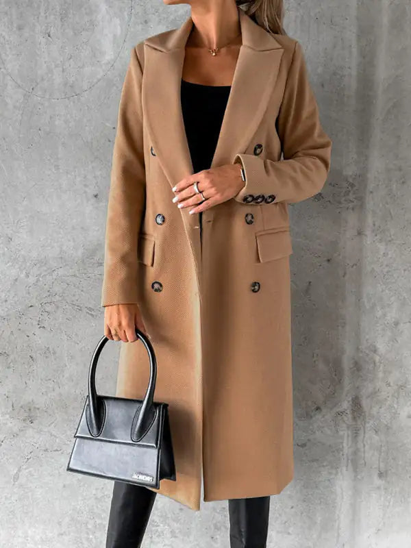 Nora -  Elegante herfst-mode lange blazer jas voor dames