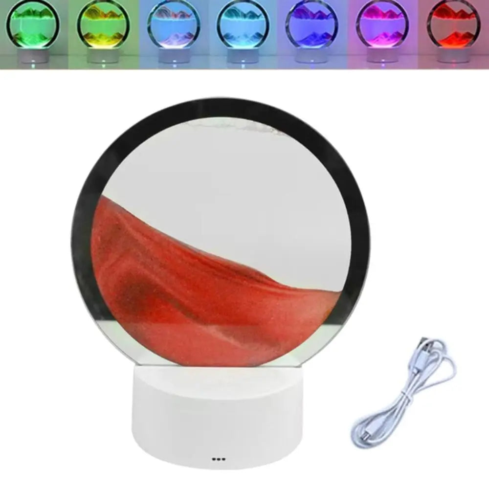 Uniek Bewegende Zand Lamp