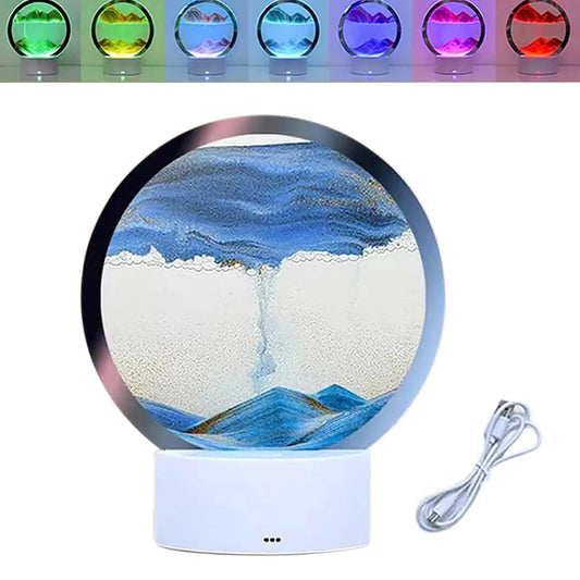 Uniek Bewegende Zand Lamp