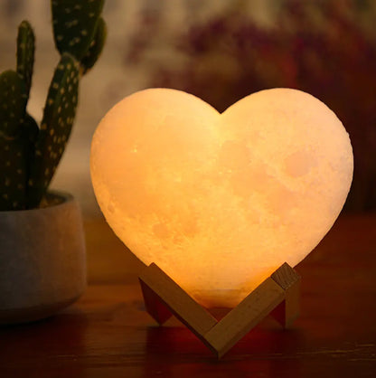 Hartvormige Maanlamp