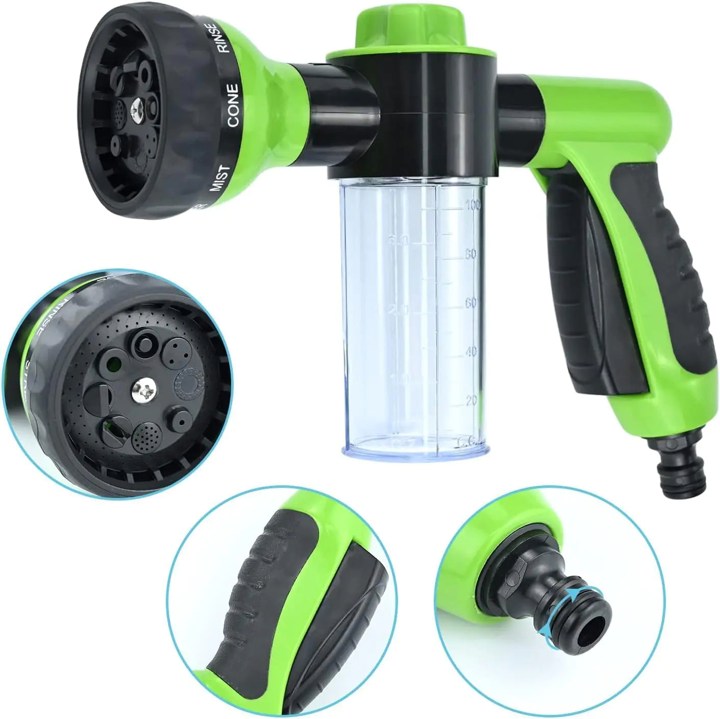 Hydrohound- Multifunctionele Foam Gun
