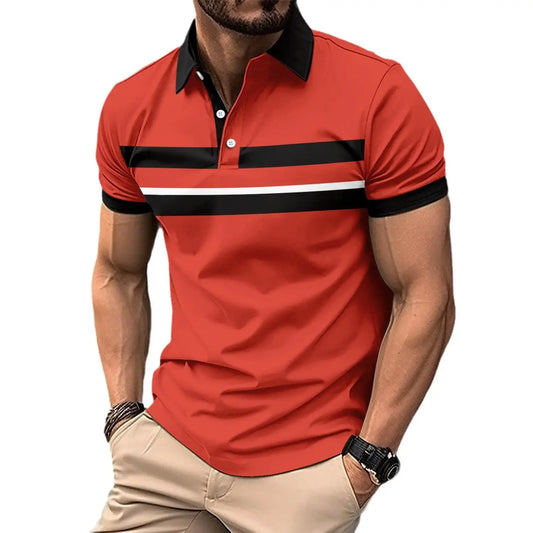 Stijlvolle Casual Polo voor Heren - Comfort en Elegantie in Één