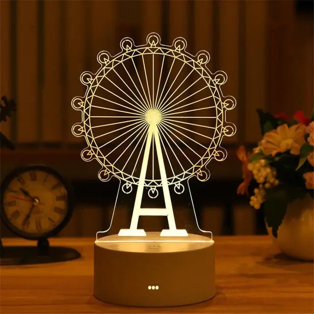 Acryl 3D Lamp