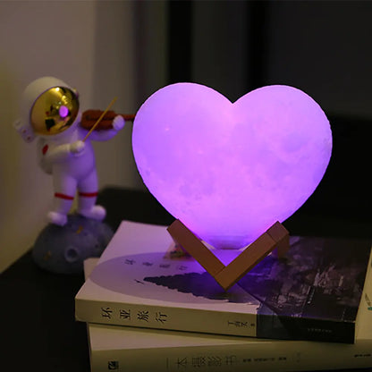 Hartvormige Maanlamp