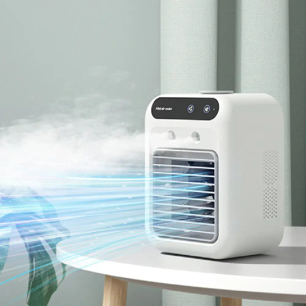 Draagbare Koelventilator- Altijd Koel En Comfortabel, Thuis Of Onderweg