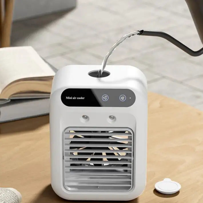 Draagbare Koelventilator- Altijd Koel En Comfortabel, Thuis Of Onderweg