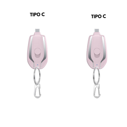 Draagbare Sleutelhanger Oplader -  Iphone & Android