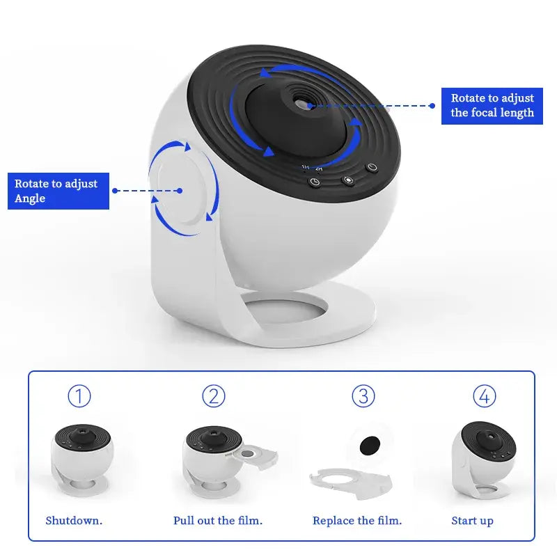 Galaxy Projector - Breng De Melkweg Naar Je Huis