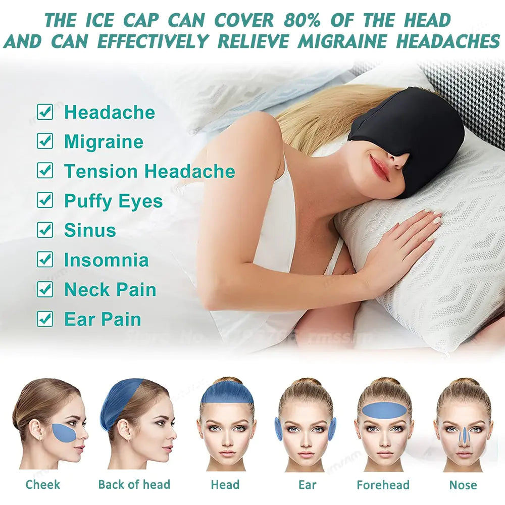 Headache Relief Cap - De oplossing voor hoofdpijn en migraine!
