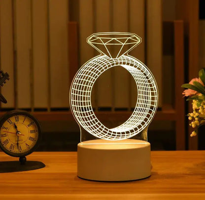 Acryl 3D Lamp