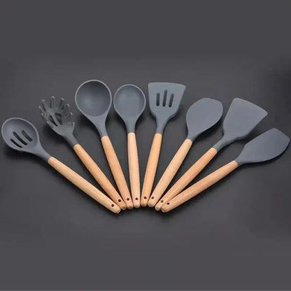 Nordic Keukengerei - Siliconen Set 12 Stuks