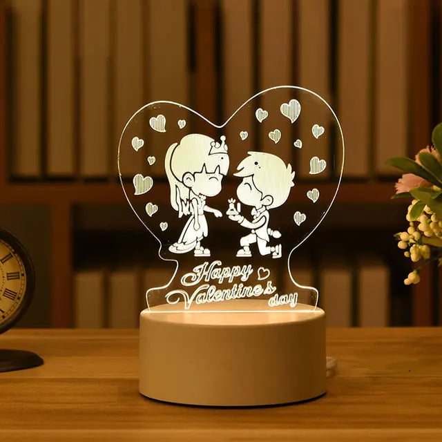 Acryl 3D Lamp