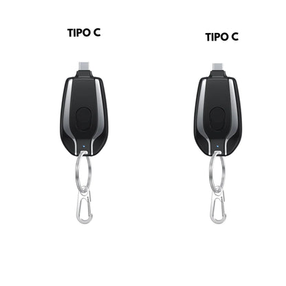 Draagbare Sleutelhanger Oplader -  Iphone & Android