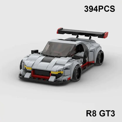 Sports Car Bouwblokken Set – Waar dromen werkelijkheid worden!
