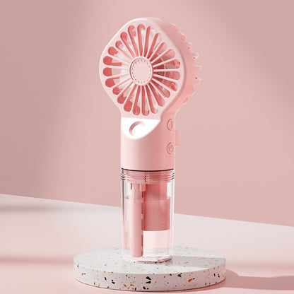 Draagbare mini ventilator- 2 in 1 Ventilator