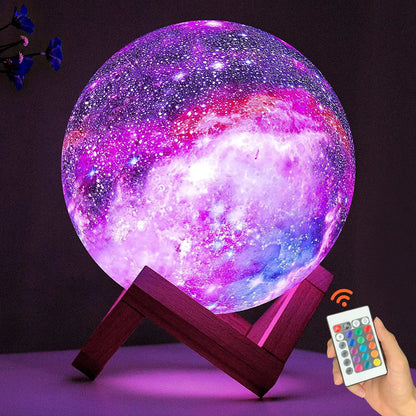 Galaxy Moon Lamp- Magische Verlichting