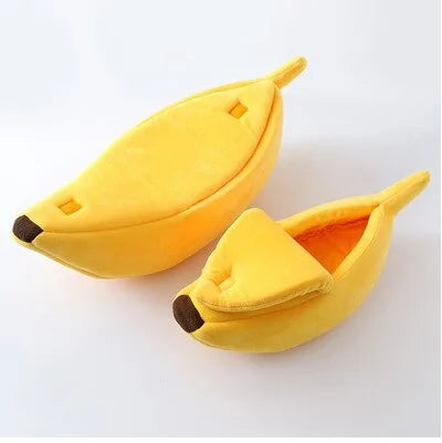 Gezellige Bananenbed Voor Katten- De Droom Van Elke Kat