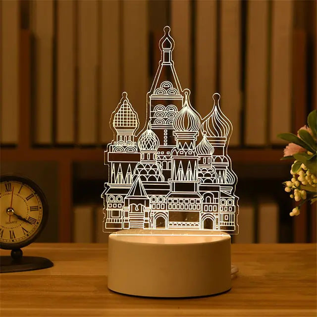 Acryl 3D Lamp