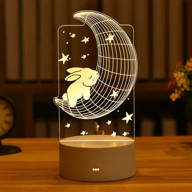 Acryl 3D Lamp