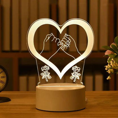 Acryl 3D Lamp