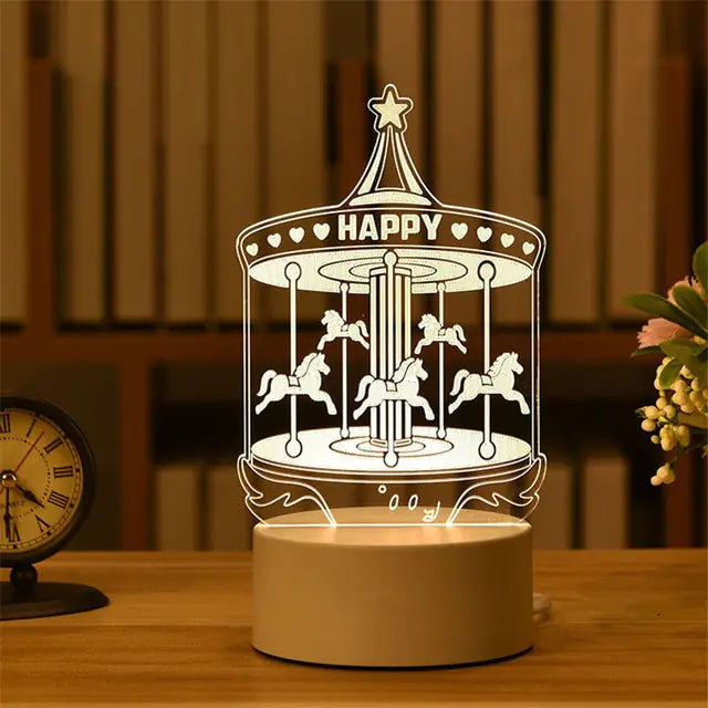 Acryl 3D Lamp